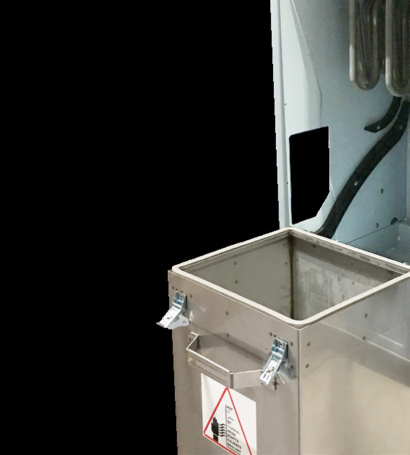 Neptronic SKE4 tool-free chamber removal
