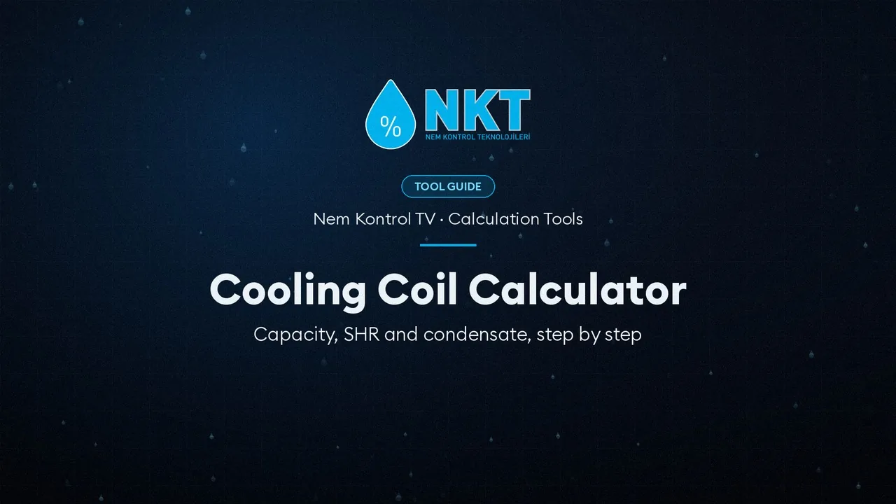 How to Use the Cooling Coil Calculator