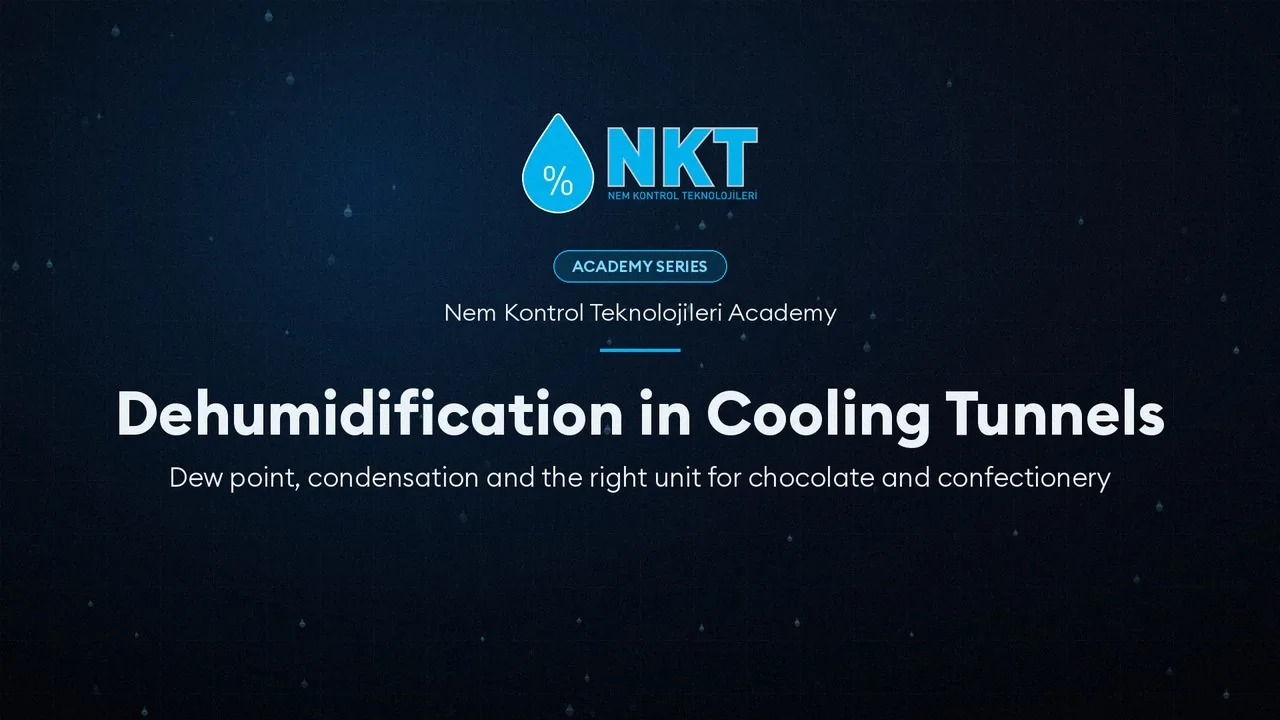 Dehumidification in Cooling Tunnels